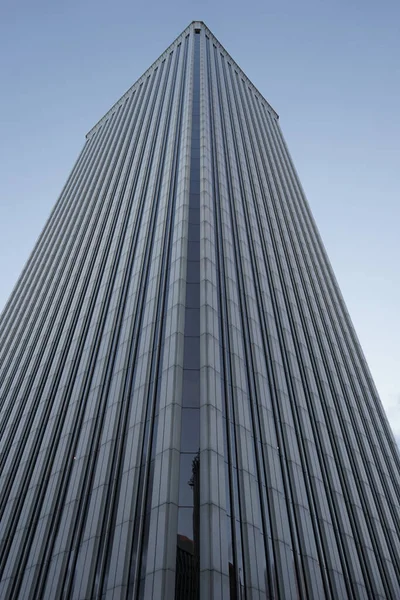马德里市的摩天大楼 — 图库照片