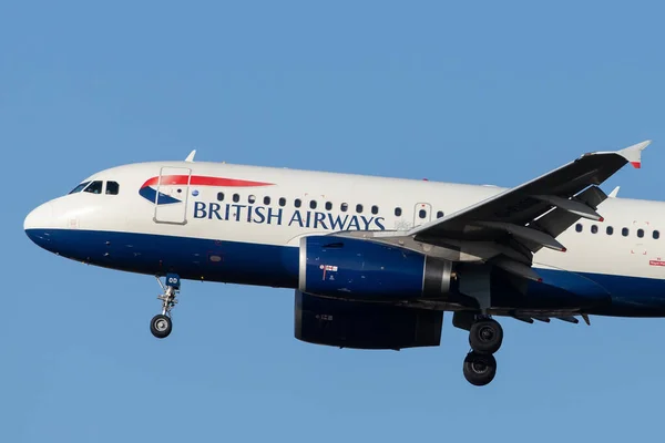 London Vereinigtes Königreich Februar 2020 British Airways Baw Nähert Sich — Stockfoto