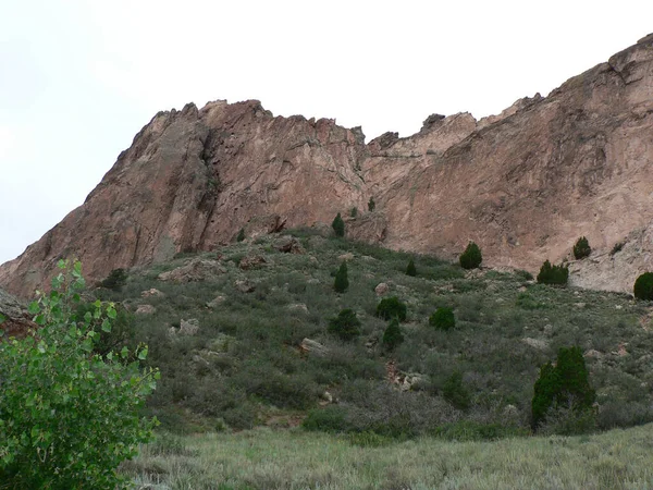 Colorado Abd Deki Tanrıların Bahçesi Ndeki Kayalık Dağlar — Stok fotoğraf