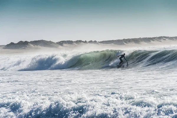 Een Betoverende Omgeving Van Surfen — Stockfoto