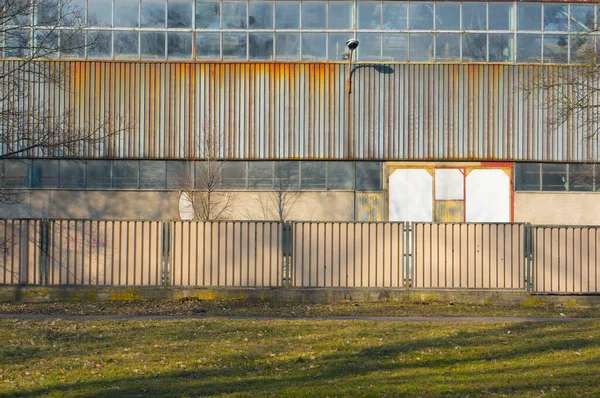 Poznan Poland Mar 2014 Utanför Industribyggnad — Stockfoto