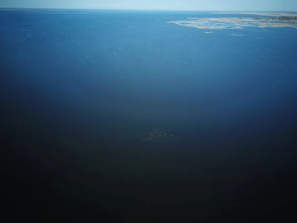 Beautiful View Horizon Sky Blue Ocean Sunny Summer Day — Stock Photo, Image