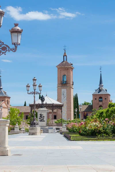 Edificio Histórico Plaza Cervantes Alcalá Henares Ciudad Complutense España — Foto de Stock