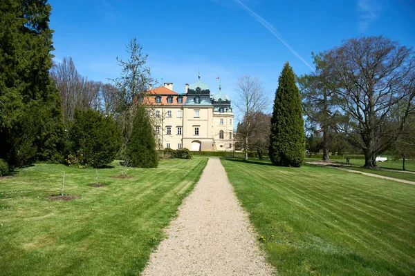 Lany Park Och Slott Plats Att Besöka Och Koppla — Stockfoto