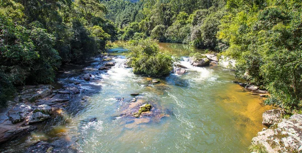 Rio Uma Área Rural Brasil — Fotografia de Stock