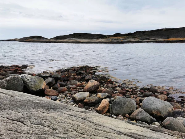 海の景色を望むノルウェー南部の海岸 — ストック写真