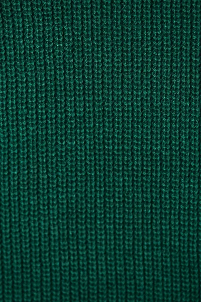 Detailní Záběr Kusu Zelené Tkaniny Vlny — Stock fotografie