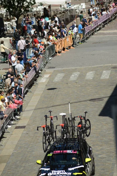 Cremona Italy May 2021 Gianni Vermeersch Alpecin Fenix Who First — Stock Photo, Image