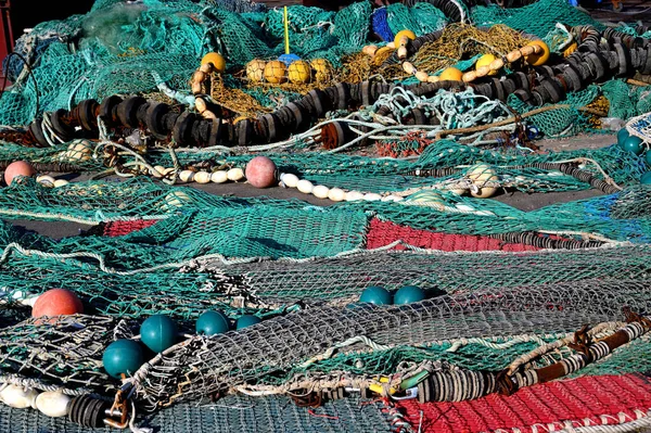 Foto Aufgenommen Der Französischen Bretagne Hafen Guilvinec — Stockfoto