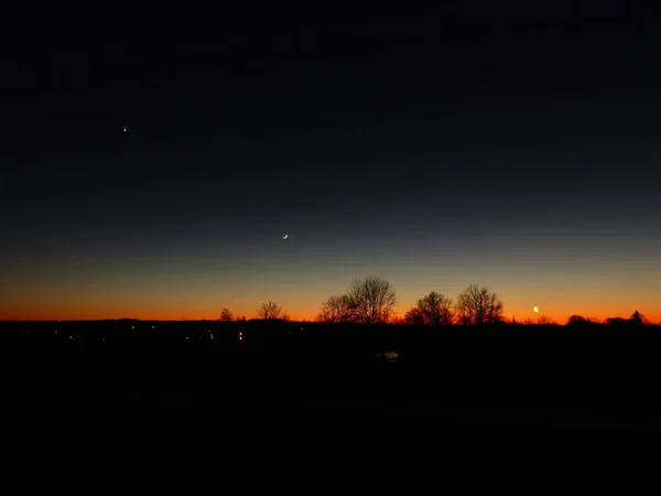 Sachsen Germany Dec 2016 Firework Last Shine Sun Minutes Bevor — Stock Photo, Image