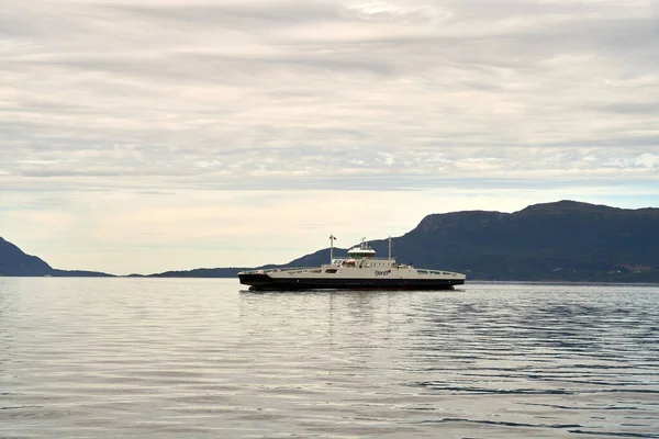 Molde Norway July 2020 Fjord1 Ferry Line Crossing Fannefjord Molde — 图库照片