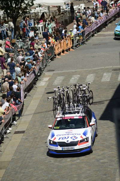 Cremona Italy May 2021 Gianni Vermeersch Alpecin Fenix Who First — Stock Photo, Image