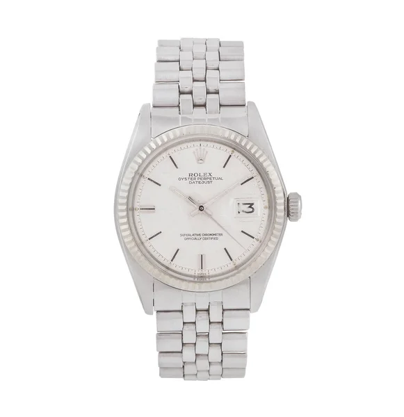 Manila Philippines May 2015 Expensive Luxury Watch Isolated White Background — 图库照片