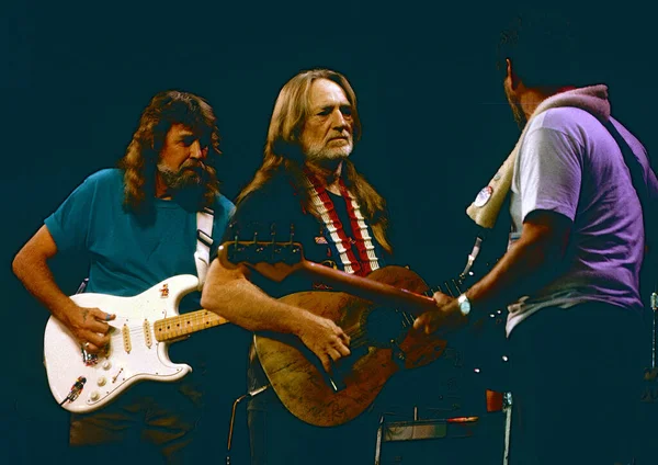 Branson Missouri Egyesült Államok 1992 Június Willie Nelson Zenekari Tagjai — Stock Fotó