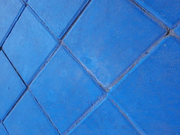 배경에 각도에서 각도로 사각형의 프레임 파란색 — 스톡 사진