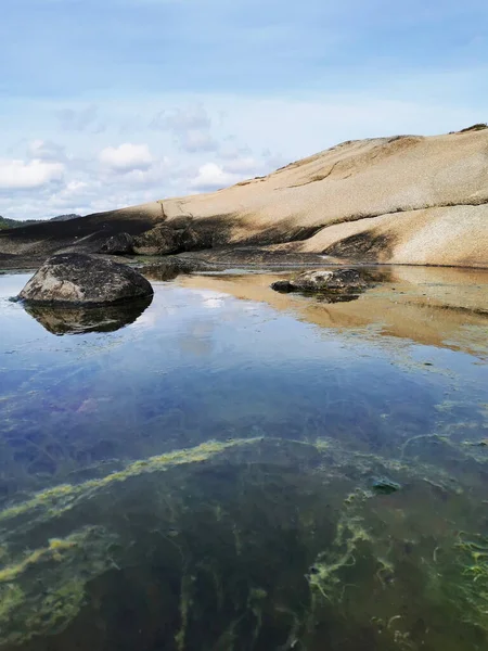 Pantai Selatan Norwegia Dengan Pemandangan Laut — Stok Foto