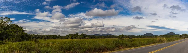 Uma Bela Vista Panorâmica Uma Área Rural Brasil — Fotografia de Stock