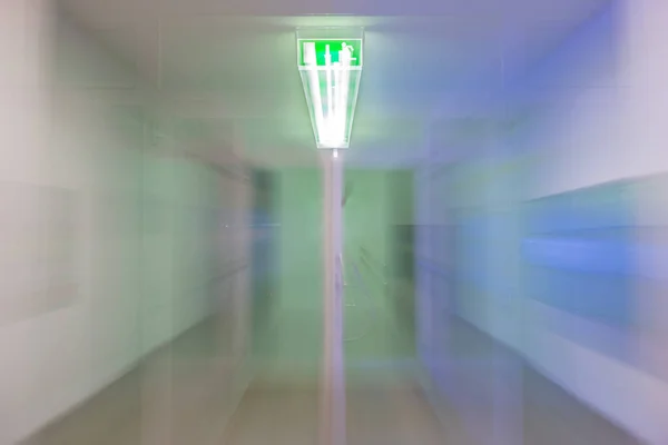 Modern Design Entrance Door Light Effect Switzerland — Stock Photo, Image