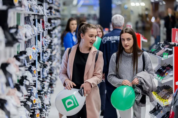 Brcko Bósnia Herzegovina Novembro 2019 Tiro Loja Roupas Esportivas Shopping — Fotografia de Stock