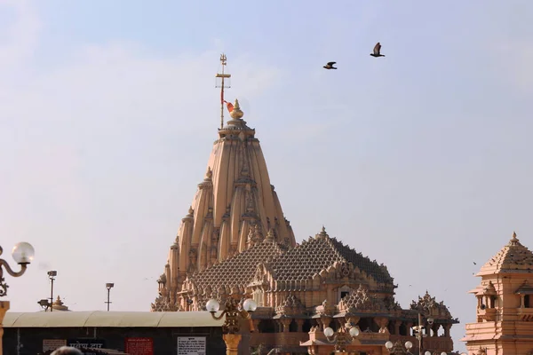 Famoso Templo Somnath Gujarat India — Foto de Stock