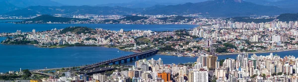Bela Paisagem Urbana Florianópolis Santa Catarina Brasil — Fotografia de Stock