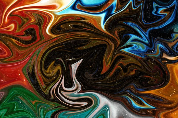 Piękny Płynny Abstrakcyjny Marmurowy Wzór Tła Sztuki Nowoczesnej — Zdjęcie stockowe
