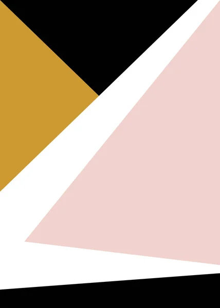 Geometryczna Abstrakcyjna Sztuka Marmur Kolorowy Trend Nowoczesny Idealny Projektowania Salonie — Zdjęcie stockowe