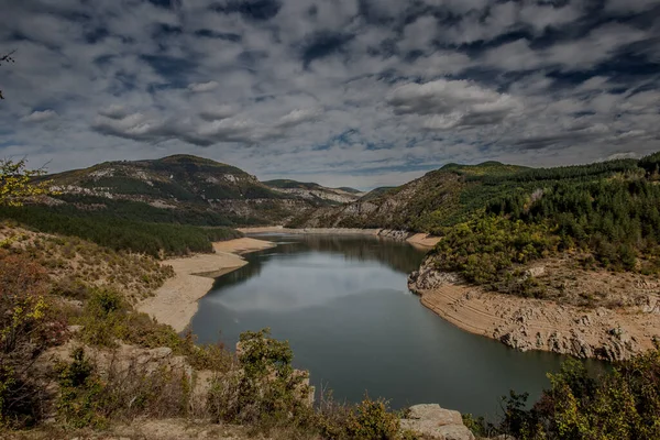 Tiro Perto Das Montanhas Rodophes Rio Bulgária — Fotografia de Stock