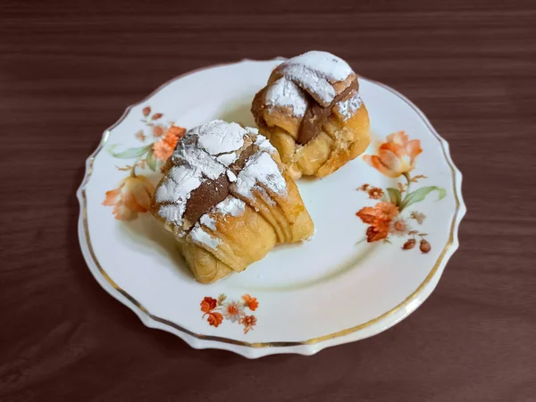 Tradizionali Fattorie Argentine Pasticceria Dolce Ripiene Dulce Leche Caramello Latte — Foto Stock