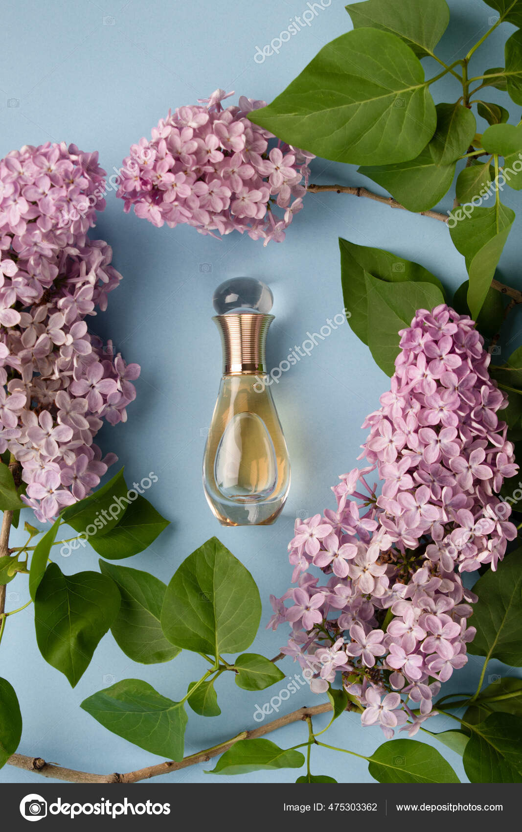 Yerevan Armenia May 2021 Dior Perfume Light Blue Background