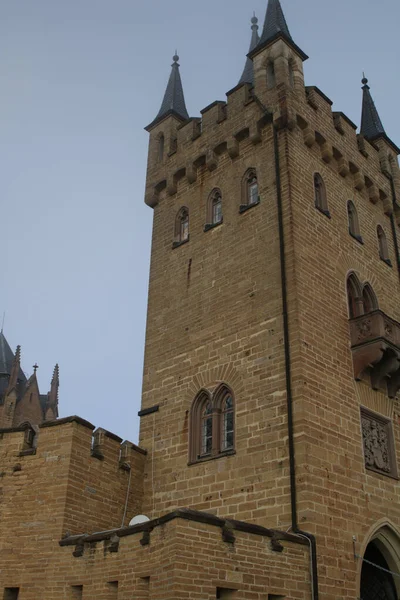 Hrad Hohenzollern Bisingenu Německo — Stock fotografie