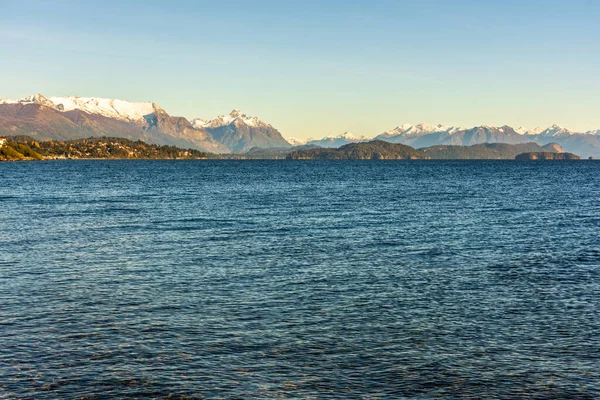 Bergen Med Snöiga Toppar Bariloche Argentina — Stockfoto