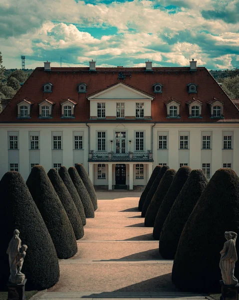Schloss Wackerbarth Radebeul Almanya Sından Güzel Bir Poz — Stok fotoğraf