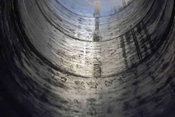 Interior Viejo Túnel Erosionado — Foto de Stock