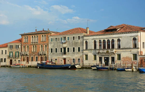 Vacker Utsikt Över Ancinet Byggnader Murano Venedig Italien — Stockfoto
