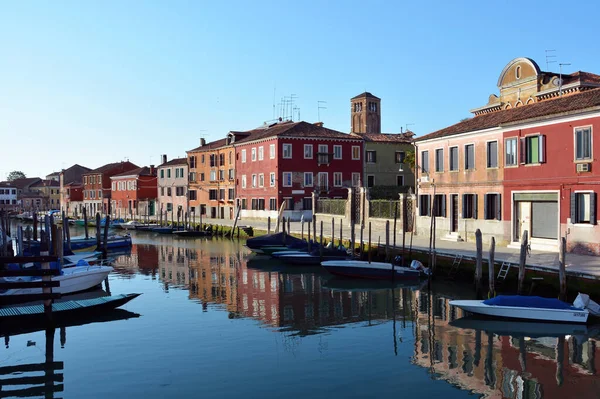 Prachtig Stadsgezicht Van Murano Venetië Italië — Stockfoto