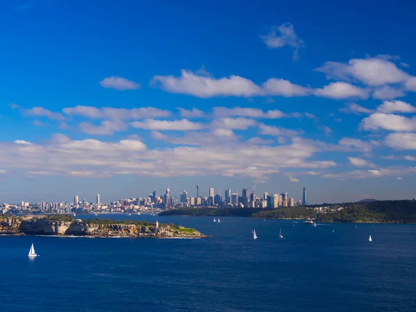 Egy Gyönyörű Felvétel Sydney North Head Ről Ausztráliában — Stock Fotó