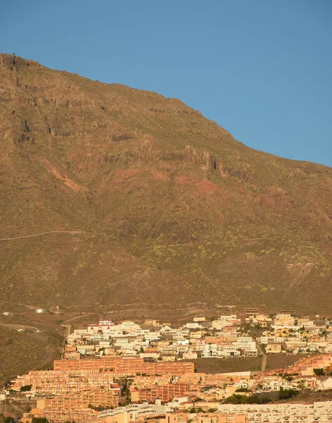 Tenerife Kanarya Adaları Ndaki Costa Adeje Kentinin Dikey Görüntüsü — Stok fotoğraf