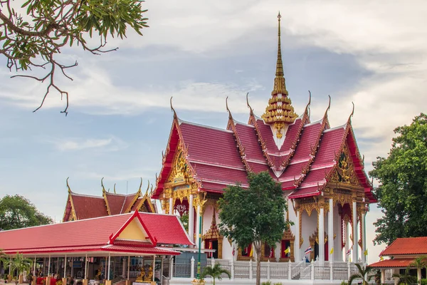 Βουδιστικός Ναός Wat Bang Saray Kong Kharam Στο Bang Saray — Φωτογραφία Αρχείου