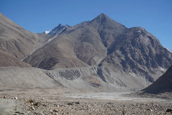 Çorak Soğuk Spiti Dağları — Stok fotoğraf