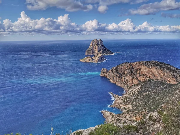 Una Vista Mágica Vedra Islas Baleares Ibiza España —  Fotos de Stock
