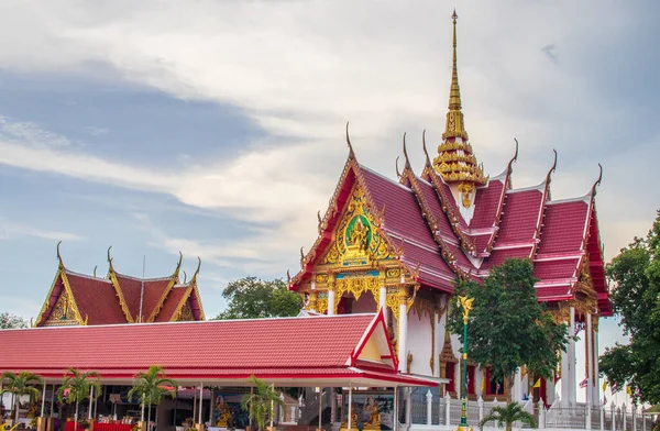 Buddhista Templom Wat Bang Saray Kong Kharam Bang Saray Kerület — Stock Fotó