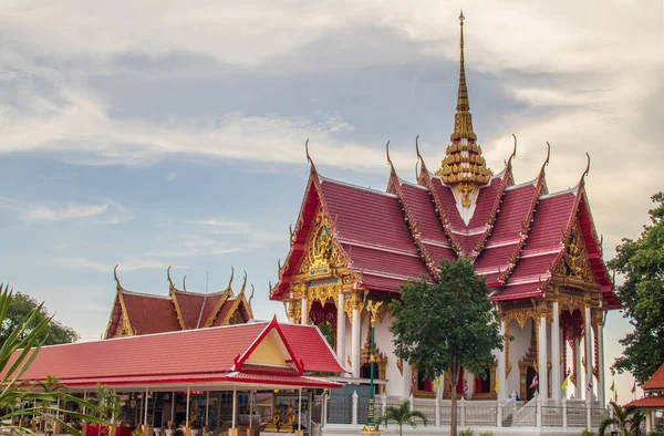 Arsitektur Yang Indah Kota Thaiiand — Stok Foto