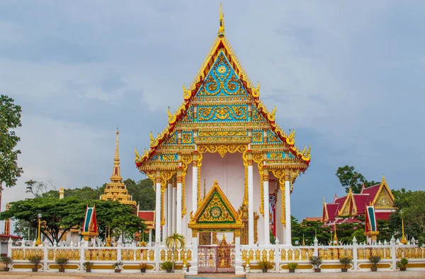 Det Buddistiska Templet Wat Bang Saray Kong Kharam Bang Saray — Stockfoto