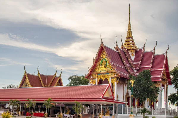 Det Buddistiska Templet Wat Bang Saray Kong Kharam Bang Saray — Stockfoto