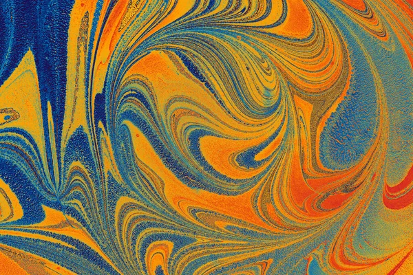 Ein Abstraktes Aquarell Hintergrund Mit Gemischten Farben — Stockfoto