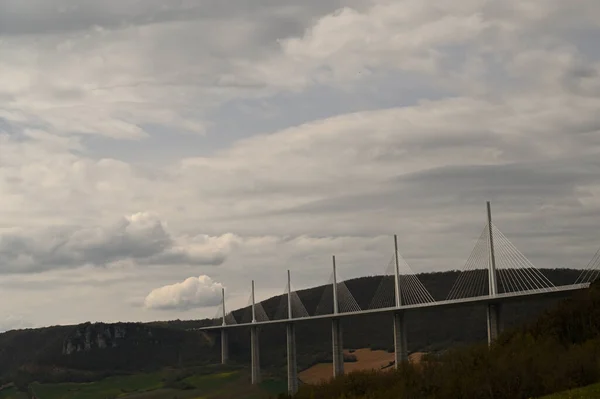 Milla França Abril 2021 Ponte Mundialmente Famosa Centro França — Fotografia de Stock