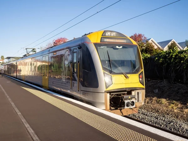 Auckland New Zealand Ιουν 2021 Θέα Του Ηλεκτρικού Τρένου Auckland — Φωτογραφία Αρχείου
