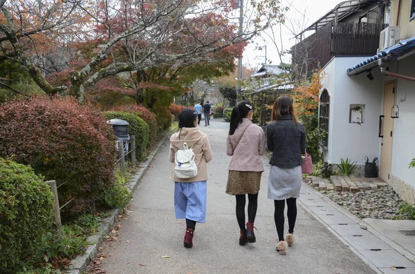 Kyoto Japan Dec 2019 Kyoto Japan Nov 2019 Folk Njuter — Stockfoto