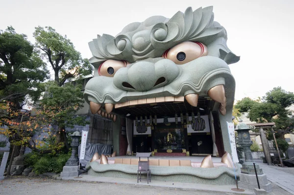 Osaka Japón Diciembre 2019 Osaka Japón Diciembre 2019 Santuario Namba —  Fotos de Stock